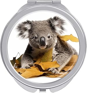 Animal Lying Down Travel Makeup Mirror Portab...