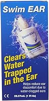 Swim Ear Original Drying Aid Drops, 1 Fl Oz 2 Pack - Clears Water Clogged Ears, Prevents Swimmer's Ear Pain