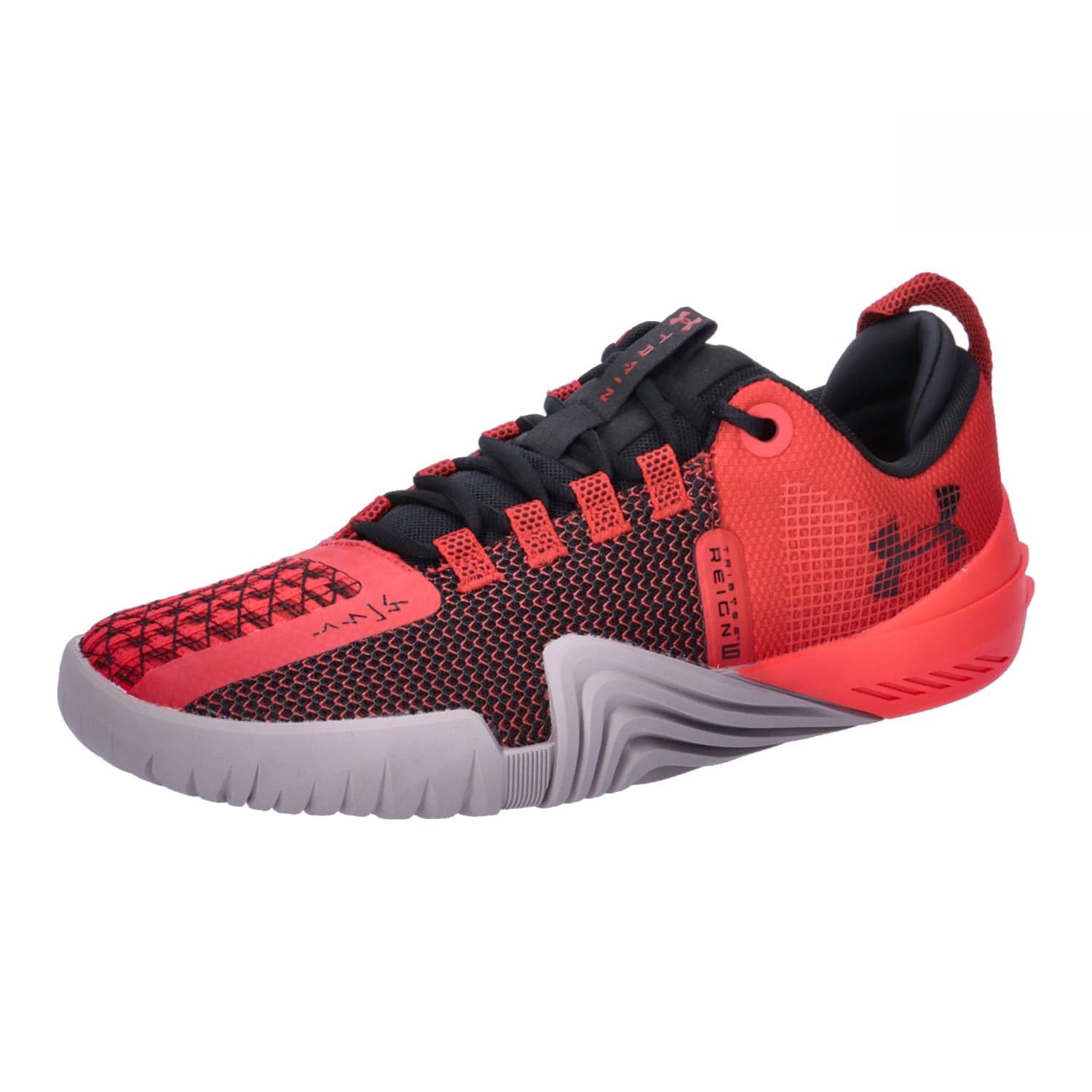 Under Armour 3027341-601-13 Men's UA Reign 6 Training Shoes Inferno Red 13