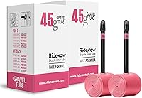 Vista 1 de 2 Pack Ridenow TPU Inner Tube 700 x 18-32c/32-47c Super Light for Road Bike Gravel Tubes with 45mm/65mm/85mm Presta Valves (Include Repair Patch Kit)