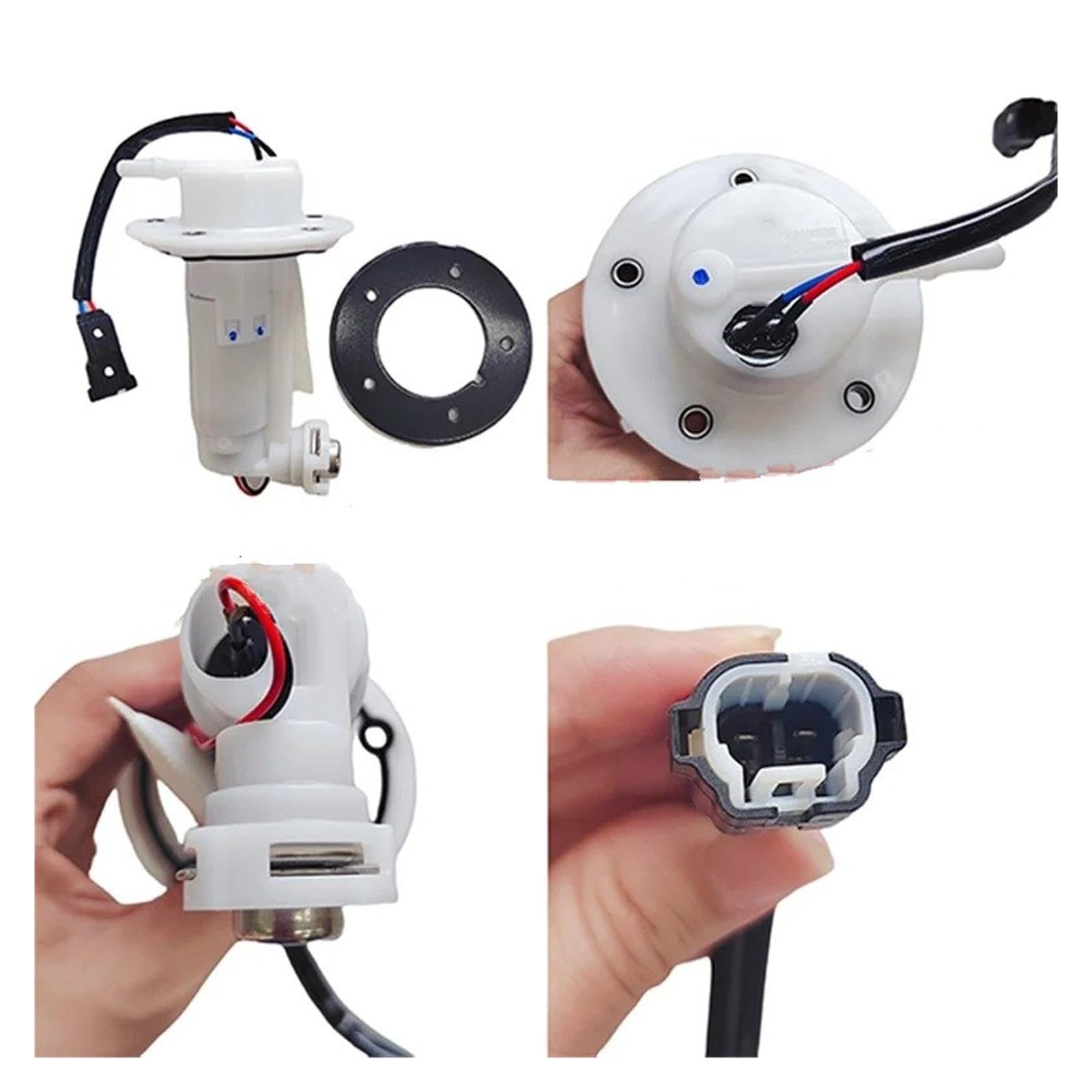 Motocicleta Fuel Pump Conjunto Bomba Combustible Motocicleta Para CFMOTO 300NK 300SS 300SR 650 650NK 700CL-X 6KJV-150900-8001 CF450-650cc/presión 350 Kg