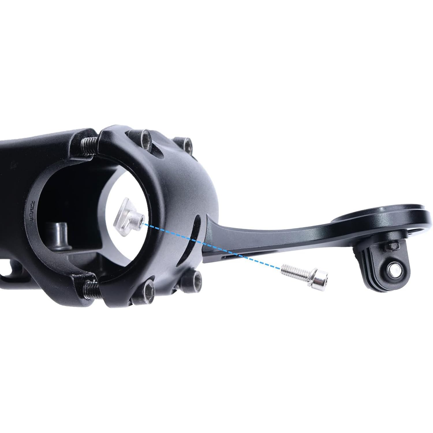 Support de vélo Compatible avec Potence spéciale Vange SL7, Out Front Combo Mount pour Garmin Edge Wahoo Elemnt et Bryton