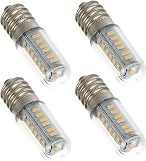 SOLUSTRE Lot de 4 ampoules de refroidissement E14 3 W LED basse consommation de rechange pour réfrigérateur