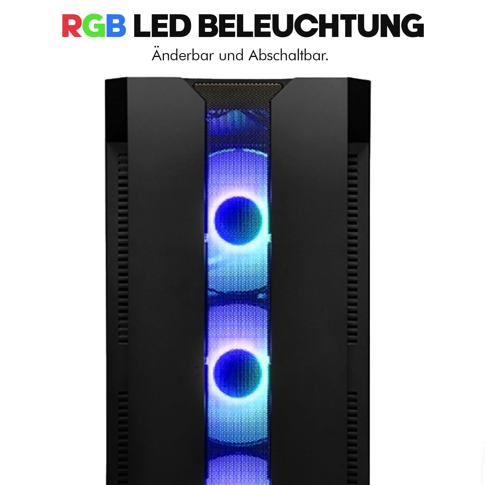 dcl24 Gaming PC Set komplett AMD Ryzen 7 5700X3D, RTX4060Ti 8GB - 1000GB SSD, 32GB DDR4, Gamer PC mit 8x4.1 GHz, WLAN, 27" Monitor, Maus, Tastatur, Headset, Windows 11 Pro [19701] - 4