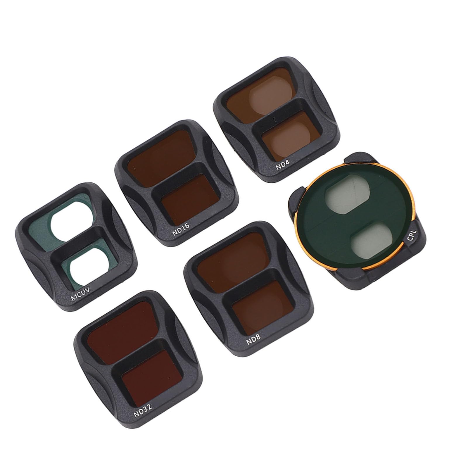 per set filtri obiettivo fotocamera drone AIR 3, filtri MCUV CPL ND4 ND8 ND16 ND32 per fotografia migliorata, vetro ottico professionale, tecnologia multistrato