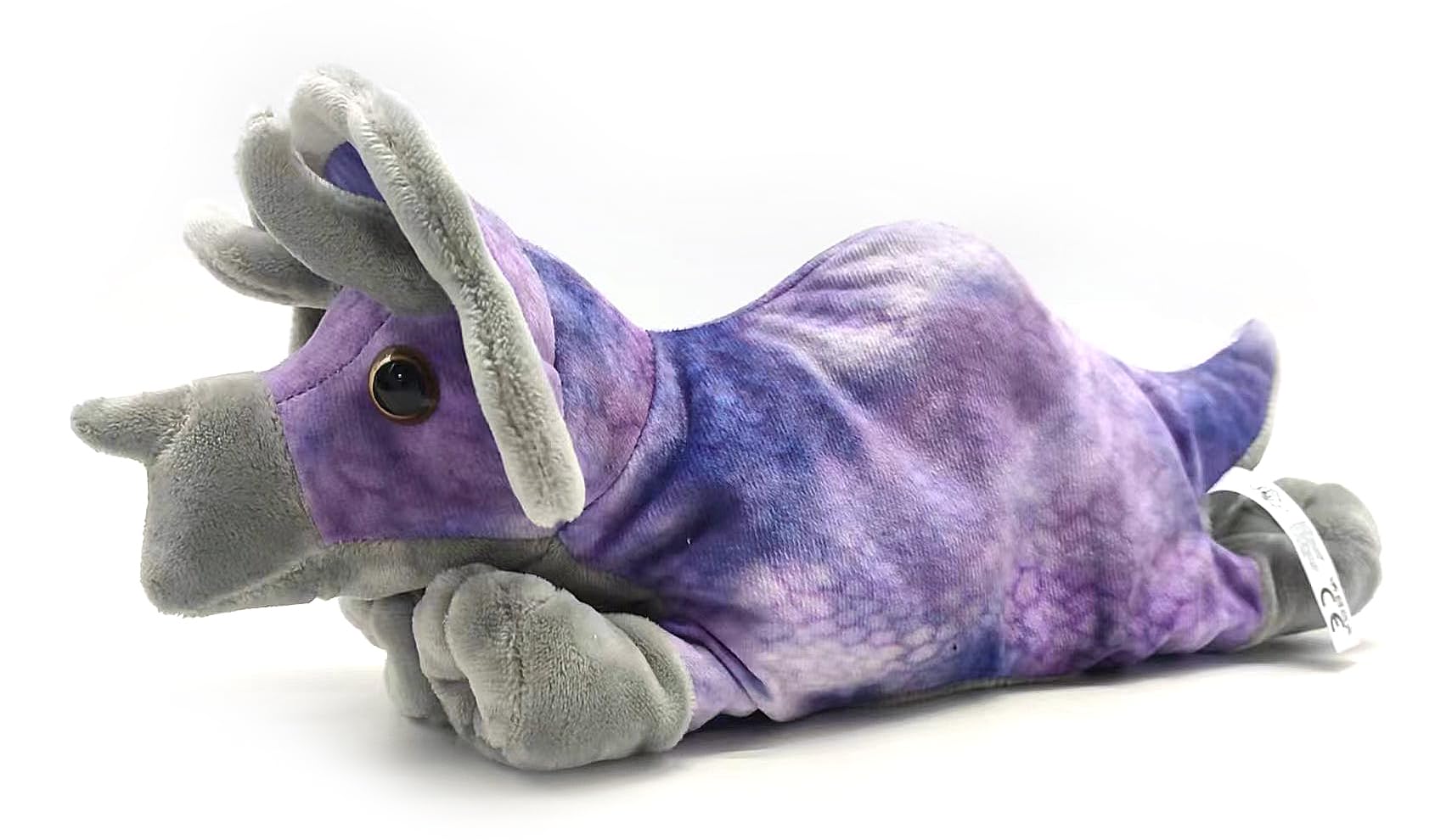 Amazon.com: The Petting Zoo Dino Triceratops Stuffed Animal