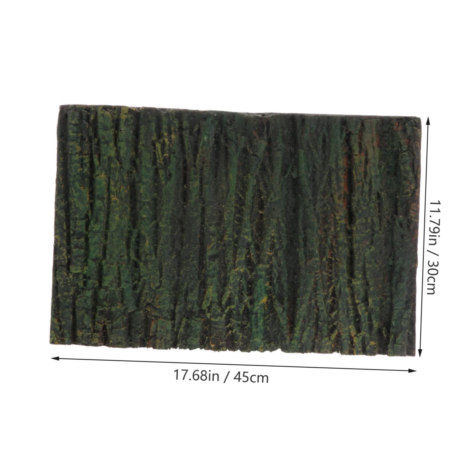 Totority Snake Terrarium Decor 3D Emulation Bark Board Tortoise Tank Decorative Board