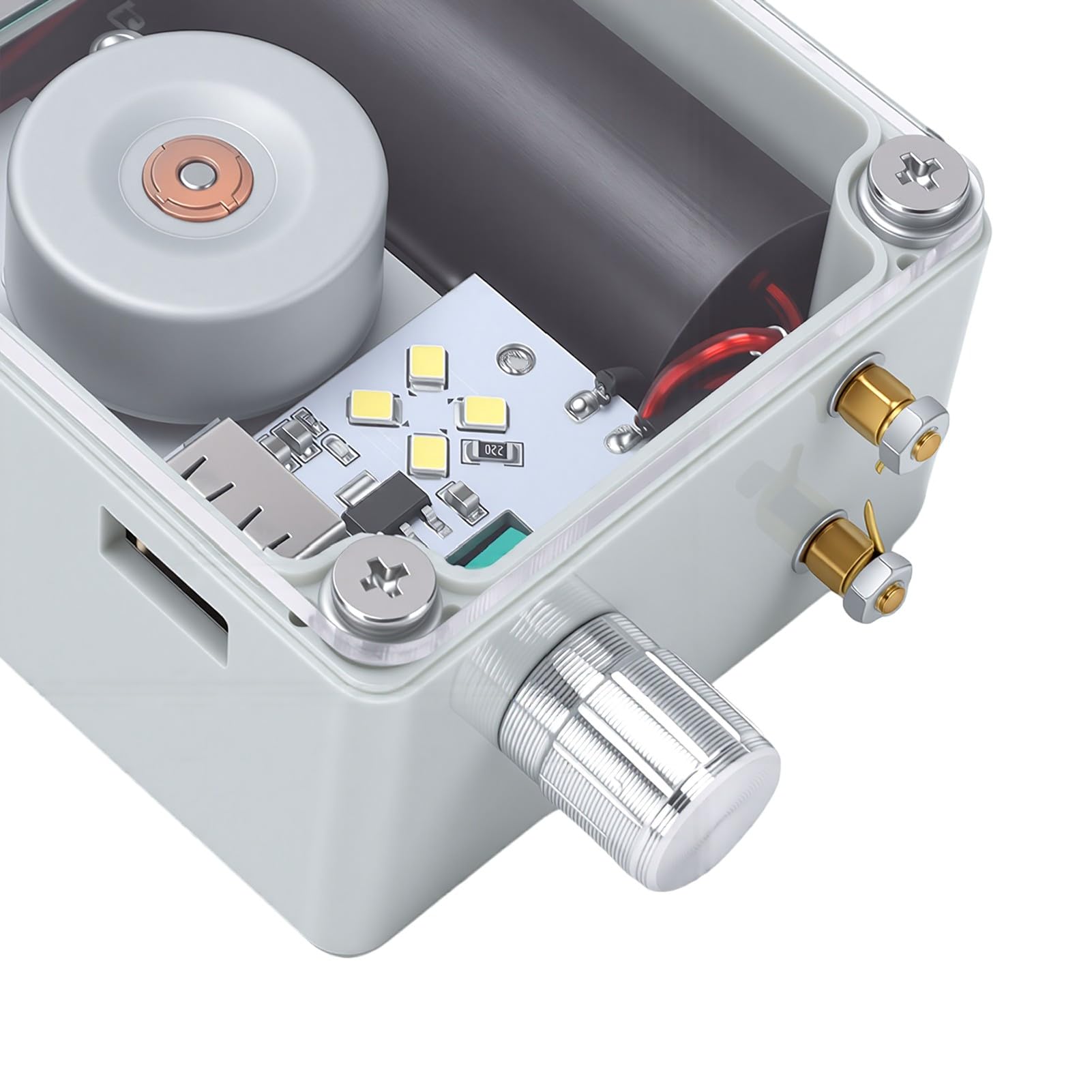 Cryfokt USB Powered Hand Crank Generator for Camping Use