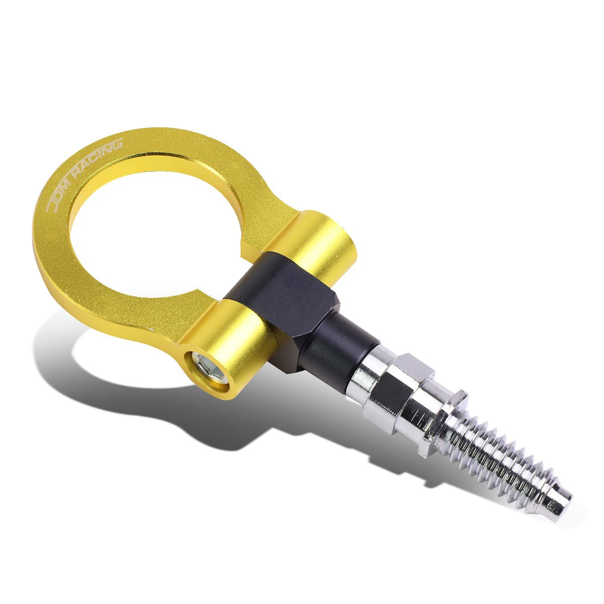 DNA Motoring THK-ZTL-9038-GD Aluminum Front/Rear Tow Hooks (M15.8xP3.175)