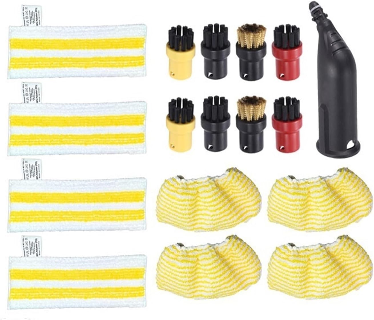 Compatible for Karcher Easyfix Sc2 Sc3 Sc4 Sc5 Handheld Vacuum Cleaner Microfiber Steam Mop Rags Spare Parts Steam Mop Cloth Accessories(C)