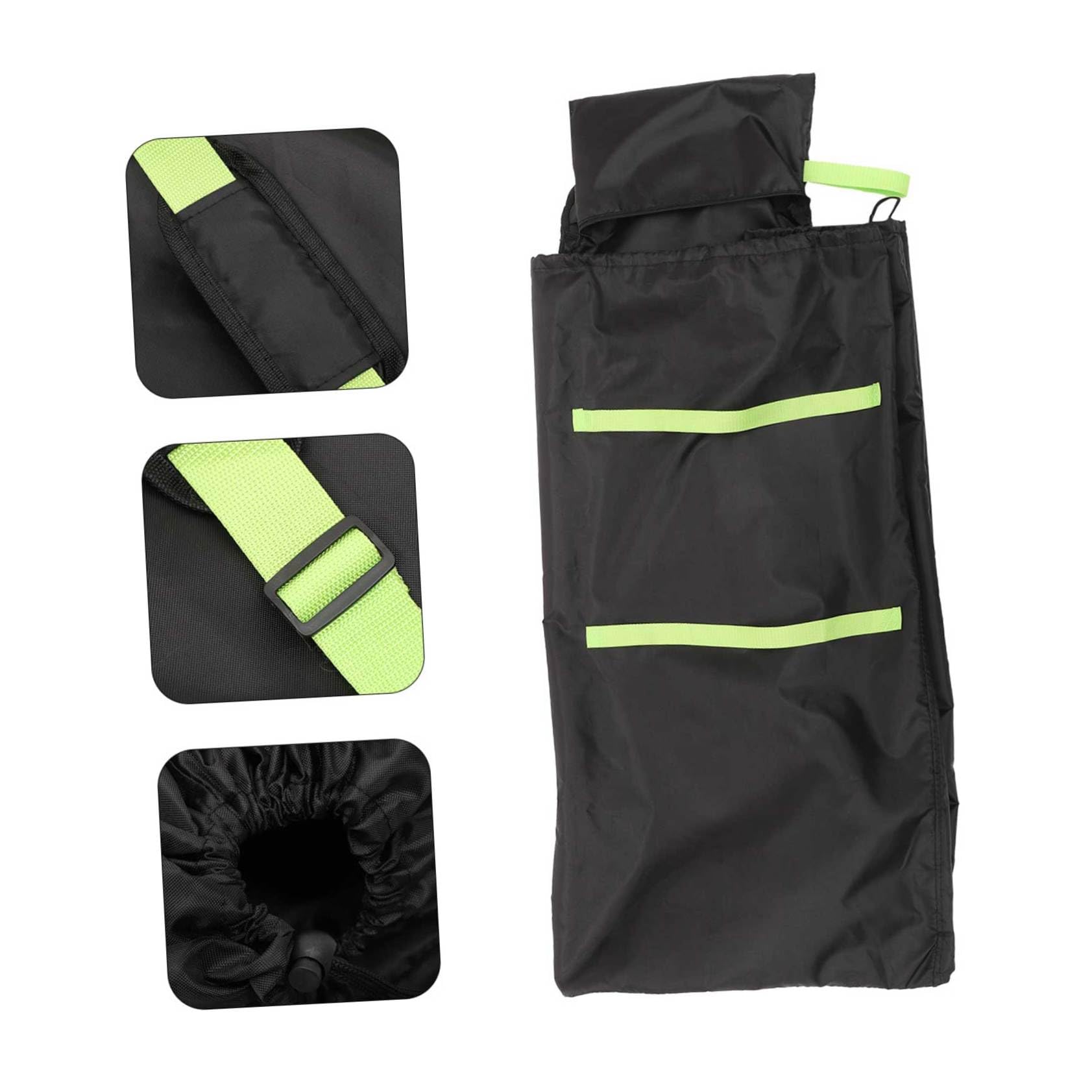 ERINGOGO Borsa da Viaggio Resistente All'acqua Facile da Trasportare Nero Oxford per Passeggino Doppio per Viaggi e Gate Check con Passeggini per Ragazzo Ragazza