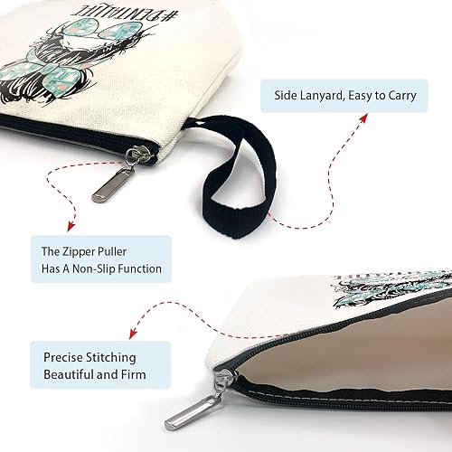 Miniatura 5 de ZHANTUONE Bolsa de cosméticos Dental Life - El mejor regalo de cumpleaños para dentistas, bolsa de maquillaje para higienista dental, regalo