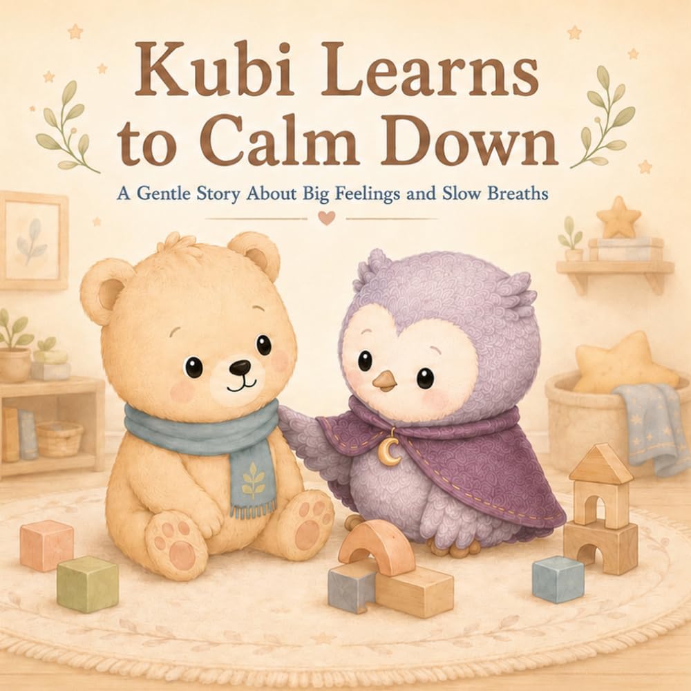 Kubi Learns to Calm Down: A Gentle Story About Big Feelings and Slow Breaths: A Gentle Story About Big Feelings and Slow Breaths (Kubi World Calm Storybook Series)
