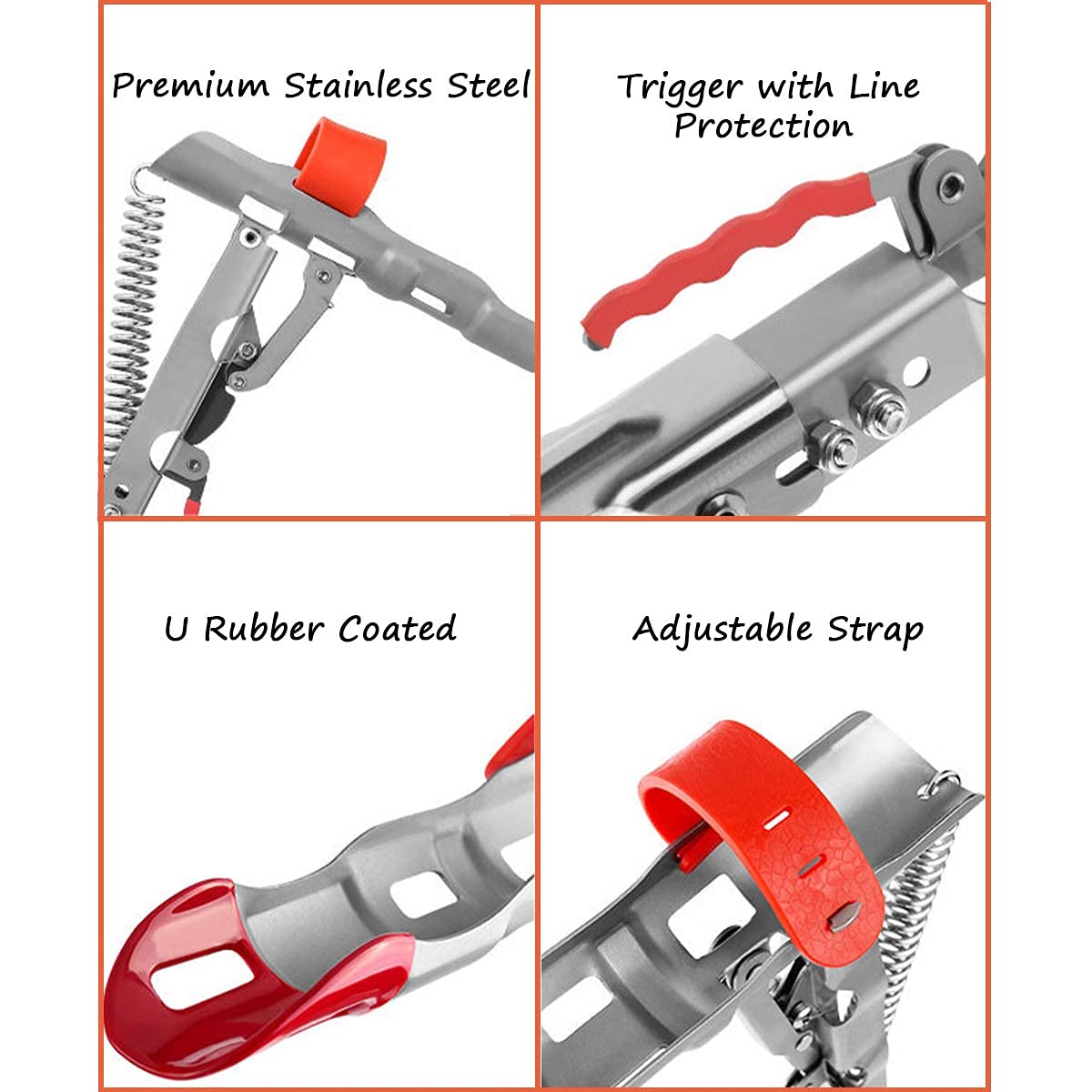 Amazon.com: Automatic Spring Fishing Rod Holder, Spring Loaded Hook Setter Rod Holder, Auto Pole Holder for Bank Fishing, Stainless Steel, 2 Pack : Sports & Outdoors Amazon.com: Automatic Spring Fishing Rod Holder, Spring Loaded Hook Setter Rod Holder, Auto Pole Holder for Bank Fishing, Stainless Steel, 2 Pack : Sports & Outdoors