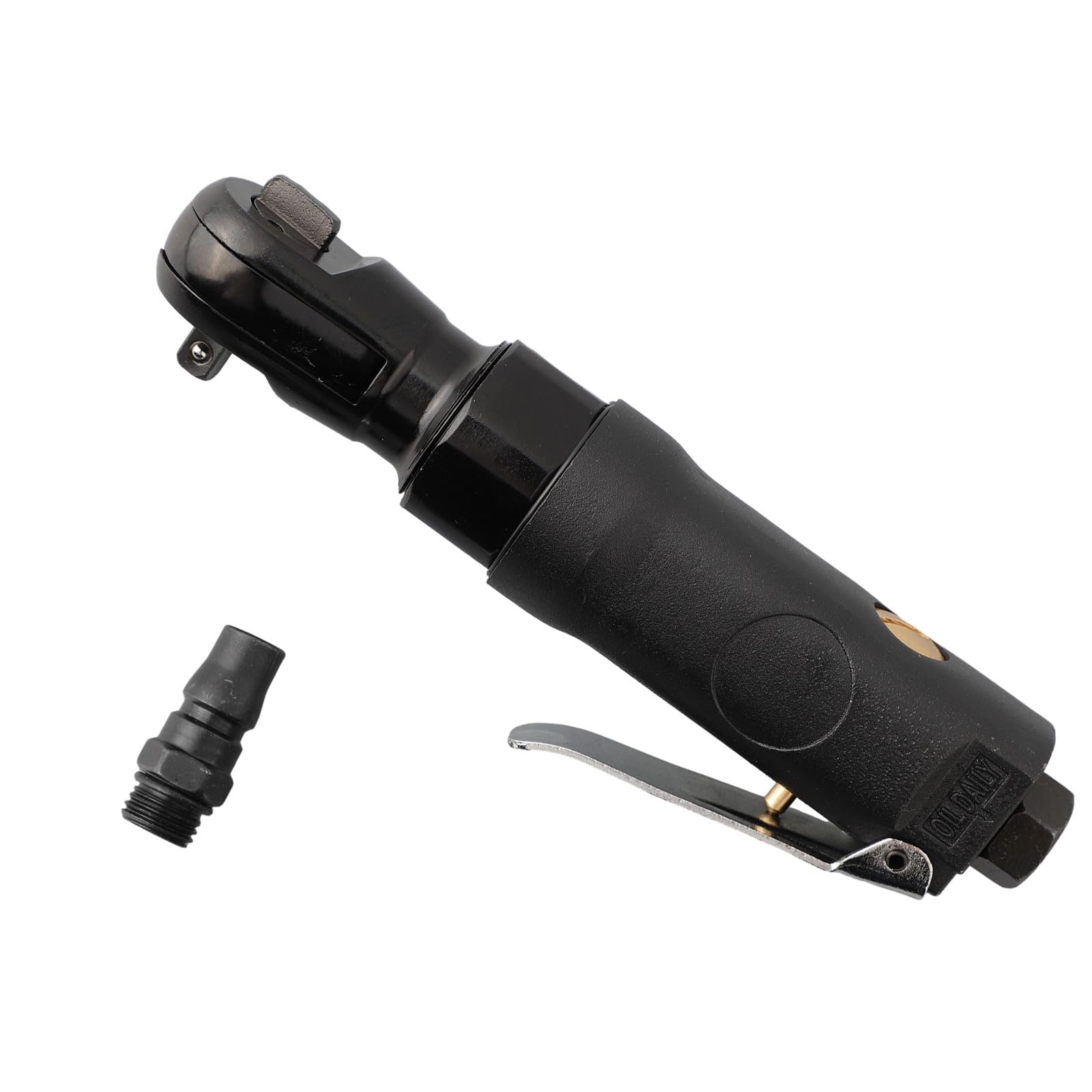 Aria per chiave a cricchetto 1/4 di pollice pneumatica con coppia 25-65 Nm e velocità 160-250 giri/min, riparazione automobilistica leggera, corpo in lega di alluminio pressofuso, lunghezza