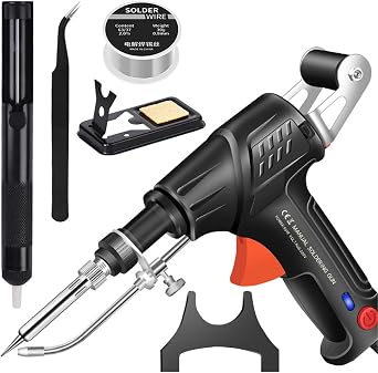 Internal Heating Industrial Laser Welding Tool, Automatic Wired Handheld Laser Welding Machine, Multifunctional Soldering Iron Soldering Gun Set, Maquina De Soldar for Industrial Home DIY Black, Interior