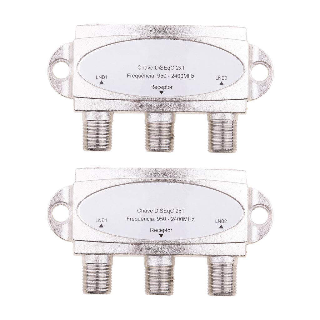 ATORSE 2xFTA Switch 2X1 DiSEqC Satellite Dish for FTA Receiver 2in1 Multi LNB LNBF-image-37