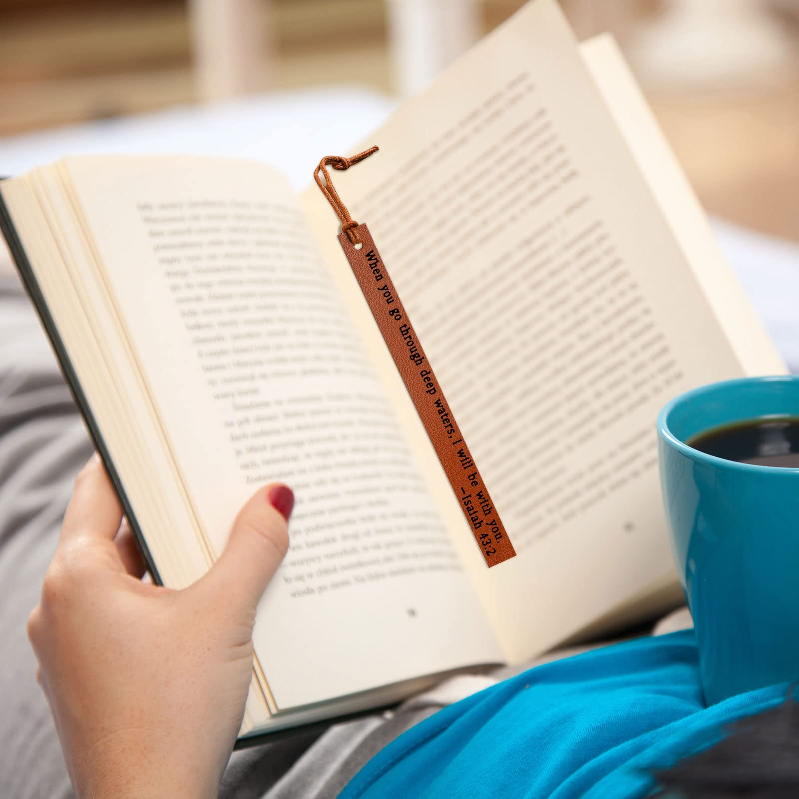 10 Stück christliches Leder-Lesezeichen, Bibel-Lesezeichen, handgefertigt, echtes Leder, Lesezeichen, Bibelversen, christliches Geschenk für Männer und Frauen, Buchlesen, Bücherwurm, Buchliebhaber,