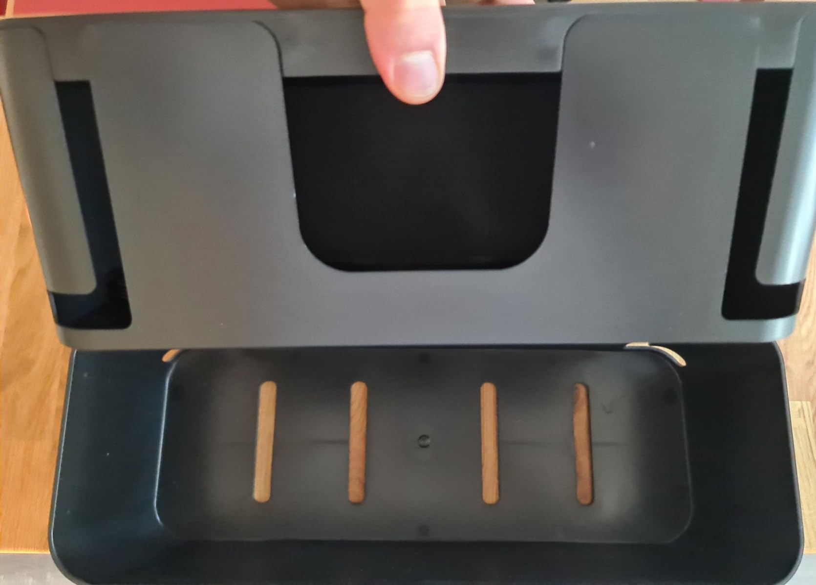 YADOBIG Kabelbox 3er Set - Kabelmanagement Box Mit Bambusdeckel