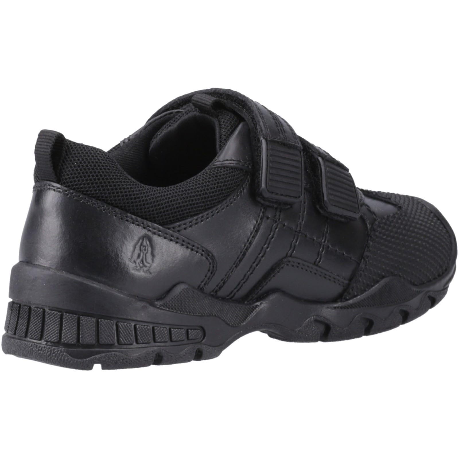 Hush Puppies Mocassini Tristen in Pelle Nero Bambino