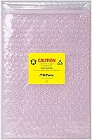 Vista 25 de Anti Static Bubble Bags, Resealable Static Shielding Bag, Reusable for Sensitive Electronic Components (XX-Large Qty 60) Pink