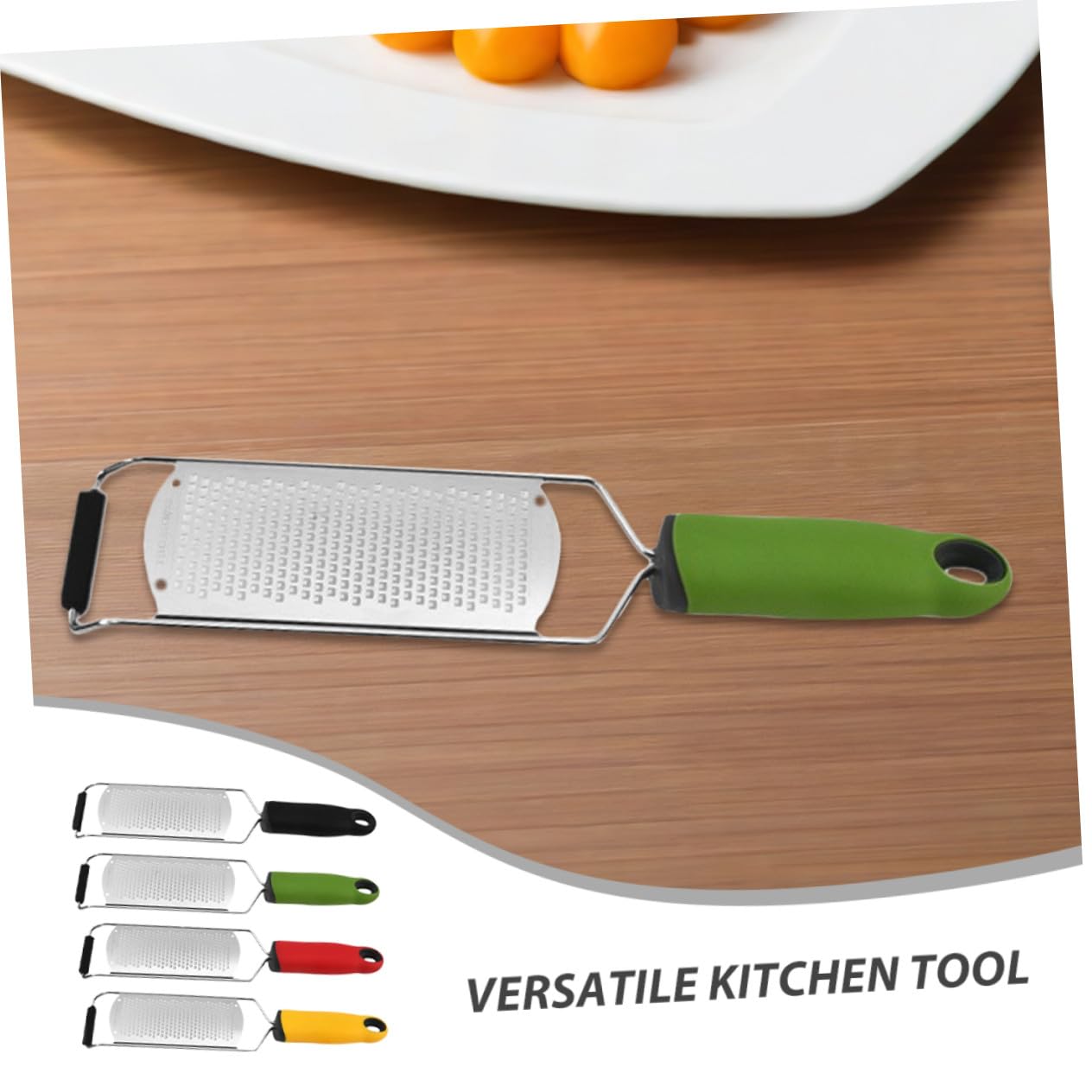 POPETPOP Lot De 4 Râpes De Cuisine Hachoir À Citron Râpe À Fromage Broyeur D'Aliments Portatif Zesteurs De Cuisine pour Râpe À Fromage À Main Zesteurs De Légumes en Acier