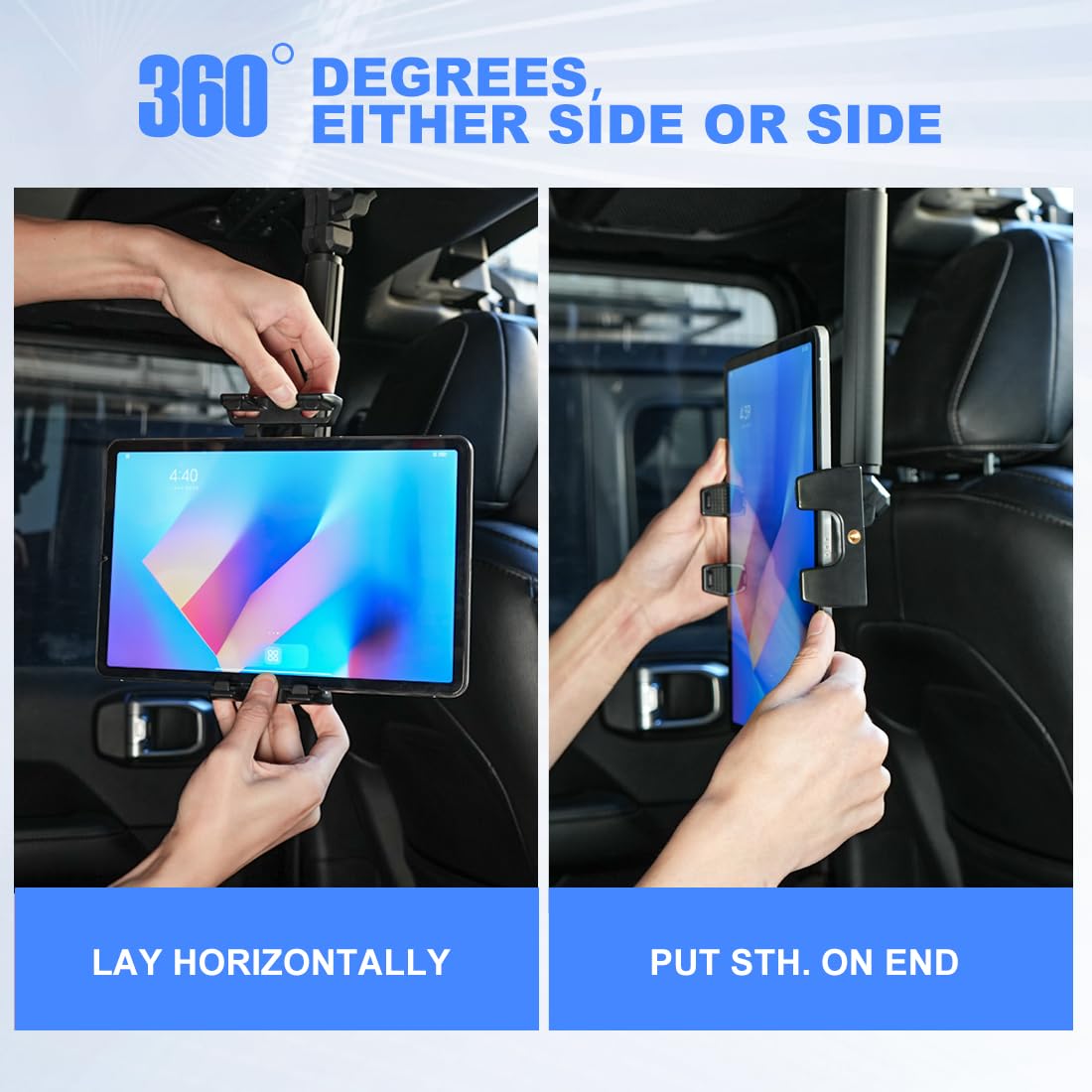 Amazon.co.jp: OUGEDRIVE タブレットマウント JL JT用 リアシート iPad