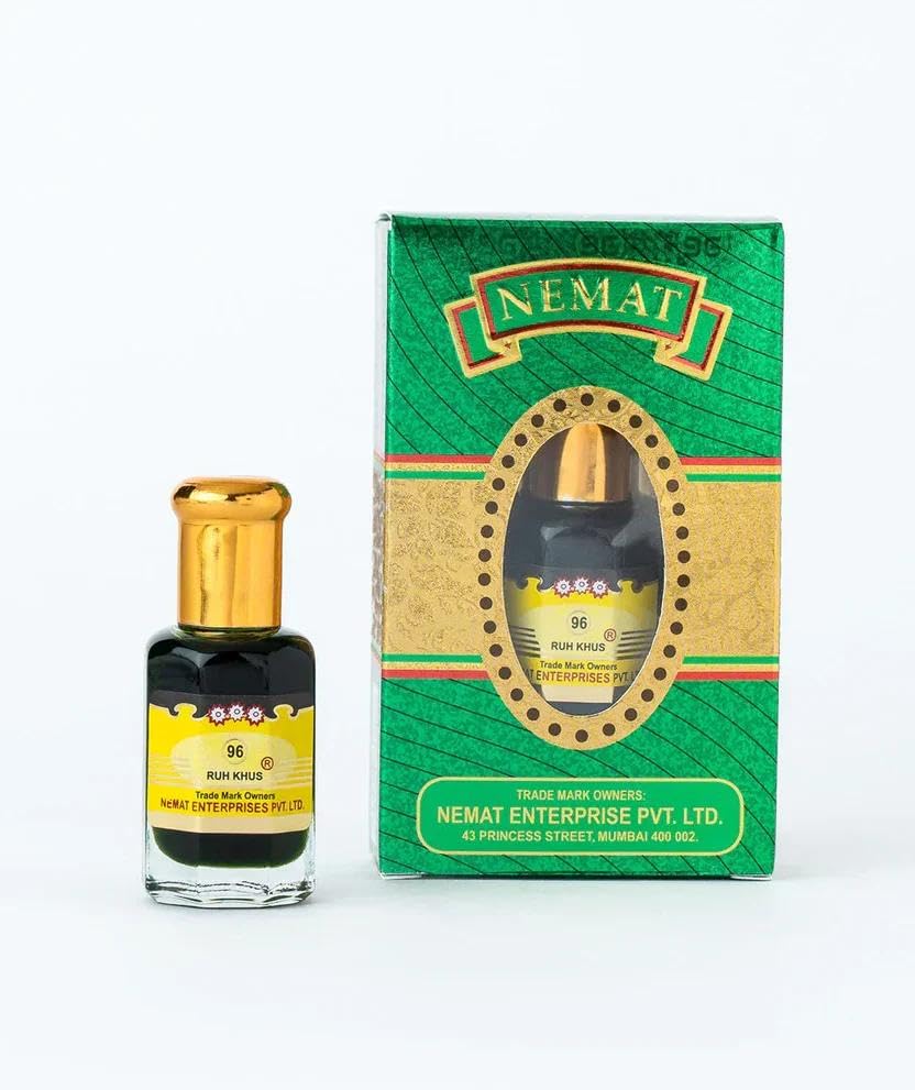 Nemat Ruh Khus 96 Perfume Oil, Traditional Indian Attar, Alcohol Free, Long Lasting, 24hrs Roll-On, 10ml-picture-15