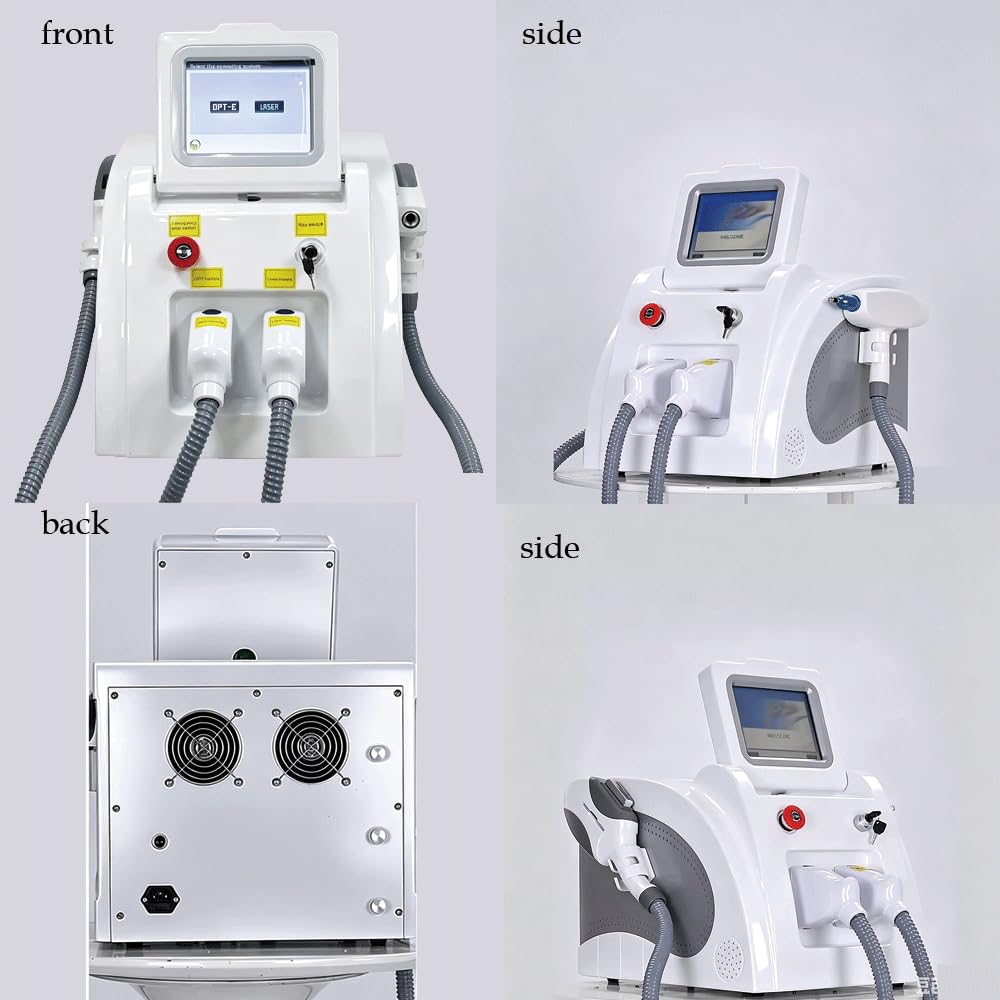 Multifunktions-Beauty-Maschine für die persönliche Hautpflege, tragbares Schönheitsgerät mit mehreren Aufsätzen, kühlendes Schönheitsinstrument für Gesichts- und Körperpflege, Heim- und Salongebrauch
