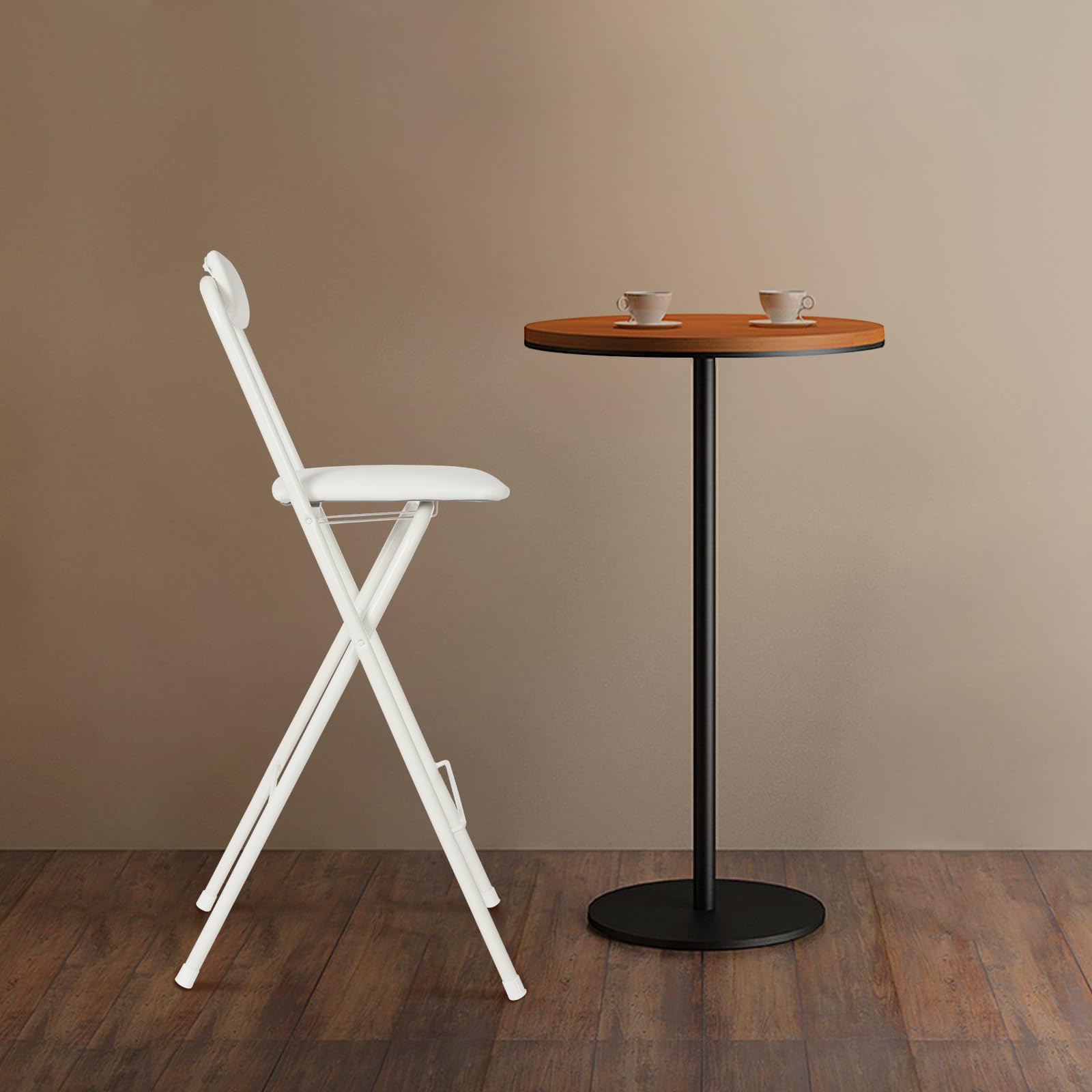 XUFOPLY Foldable Bar Chair, 27.56