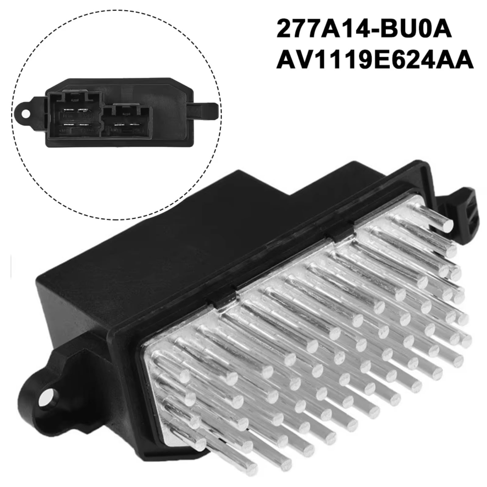 Resistenza Riscaldamento Compatibile Con Nissan Per Qashqai J11 2014-2020 Per Rogue Per XTRAIL S 1pc Auto Ventilatore Resistenza Riscaldatore Di Ricambio AV1119E624AA