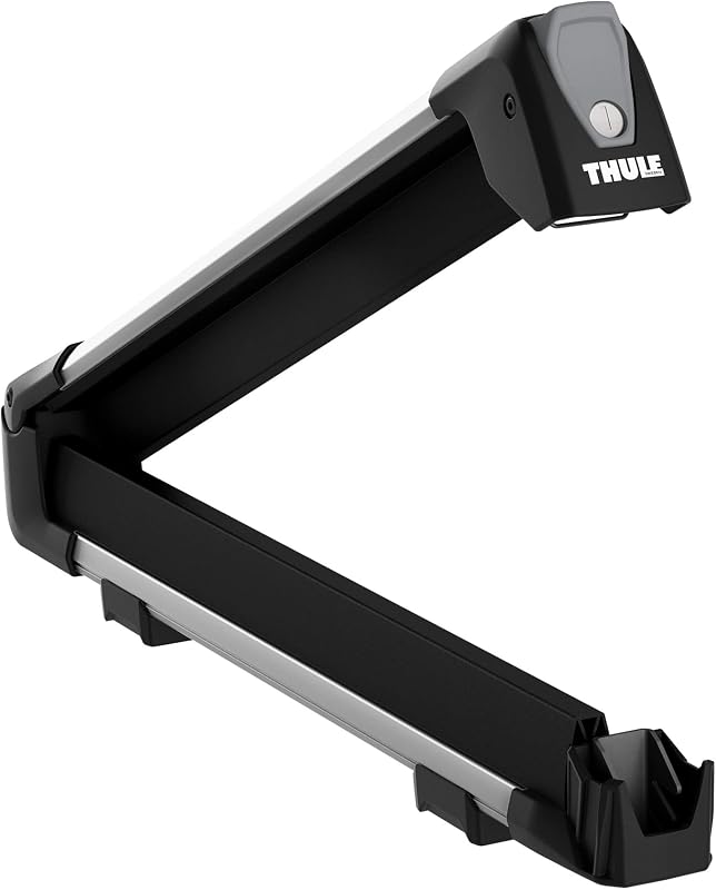 Thule SnowPack Portaesquís/Snowboard, grande (6 unidades/4 tablas), plateado