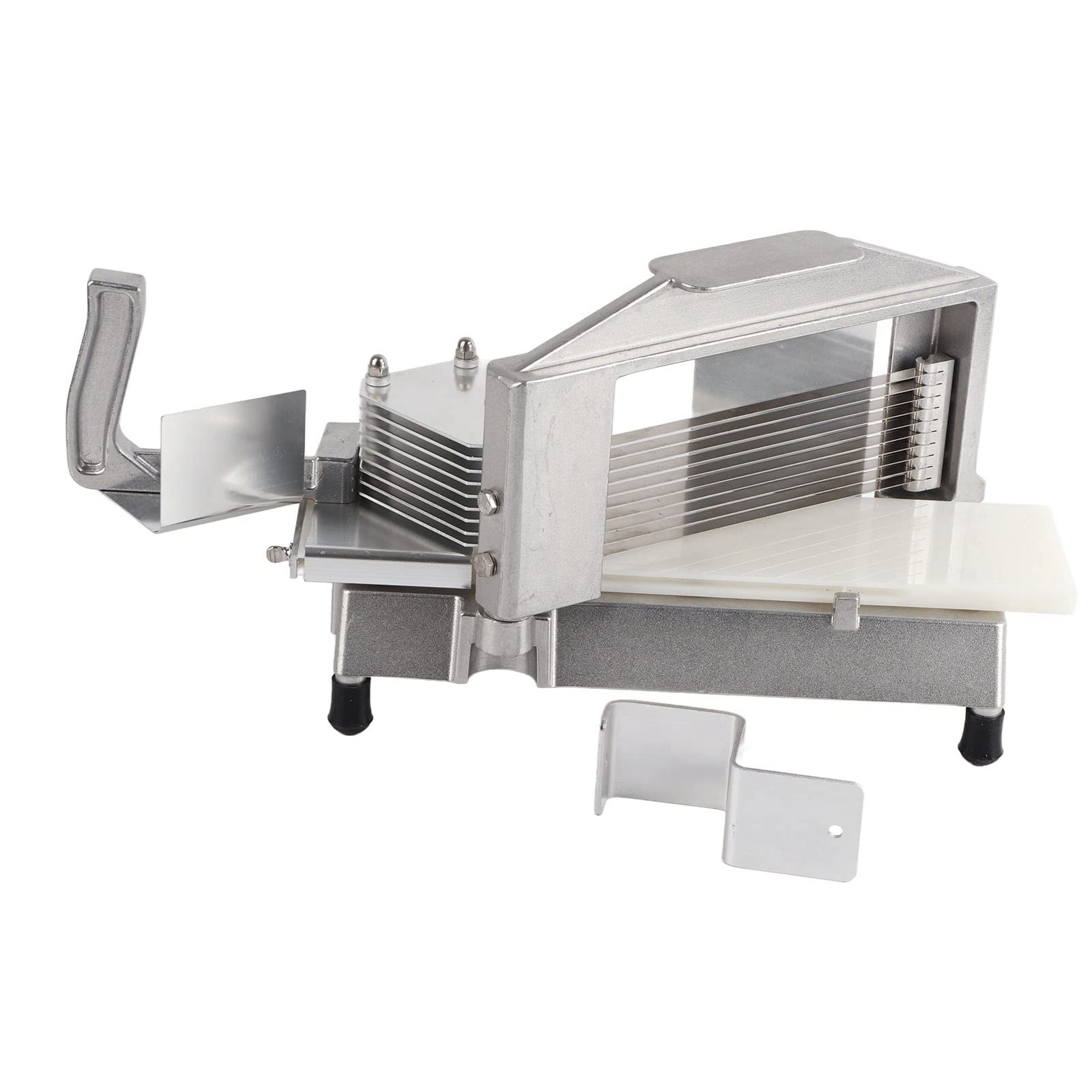 Cortador de Verduras Cortador de Rebanadas Manual de Alta Eficiencia Acero Inoxidable Ideal para Frutas y Verduras 1 Unidad (Grosor de la rebanada: 6,3 mm/0,25 pulgadas.)