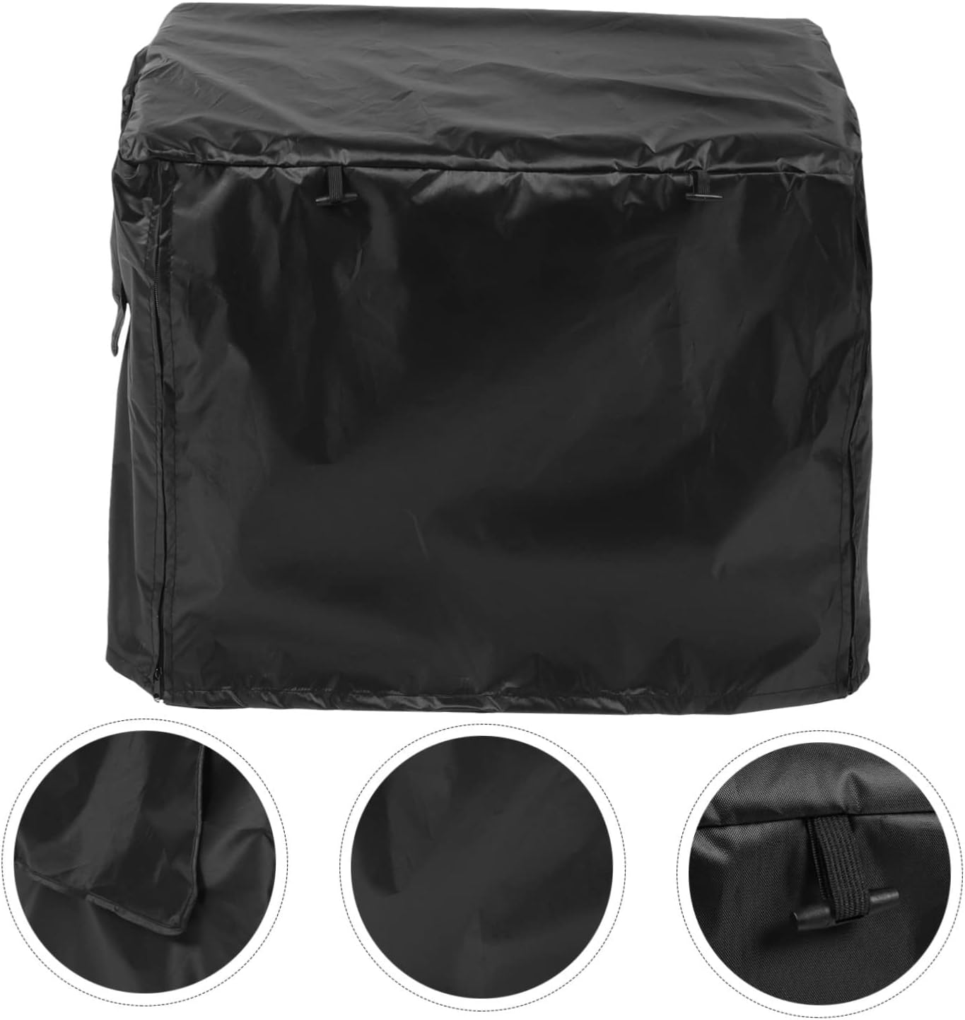 POPETPOP 2pcs Dog Crate Cover Oxford Pet Kennel Mesh Window for Dogs Indoor Outdoor Privacy and Comfort