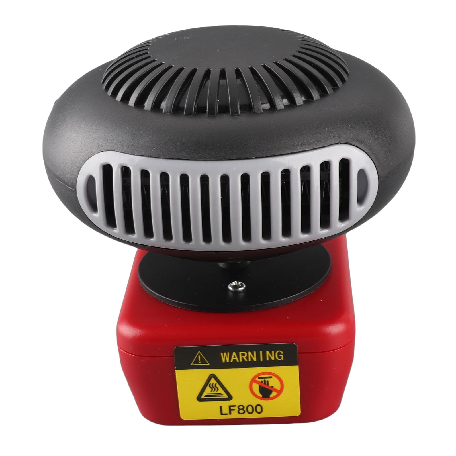 Eujgoov Battery Powered Heater, 200W Portable Space Heater with 2 Temperature Settings 360 Rotation and USB Ports for Indoor Use in Office Camping Car Tent(battery not included)