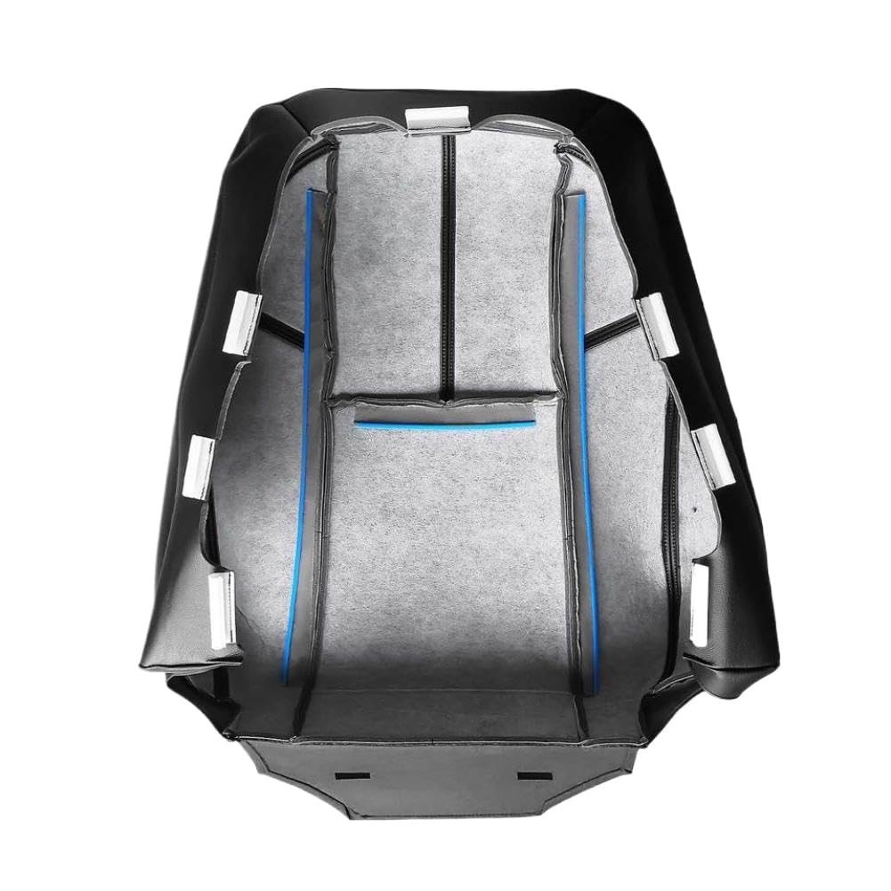 Funda de Asiento de Cuero para la Parte Inferior del Conductor y Pasajero Compatible con Silverado 2007-2014