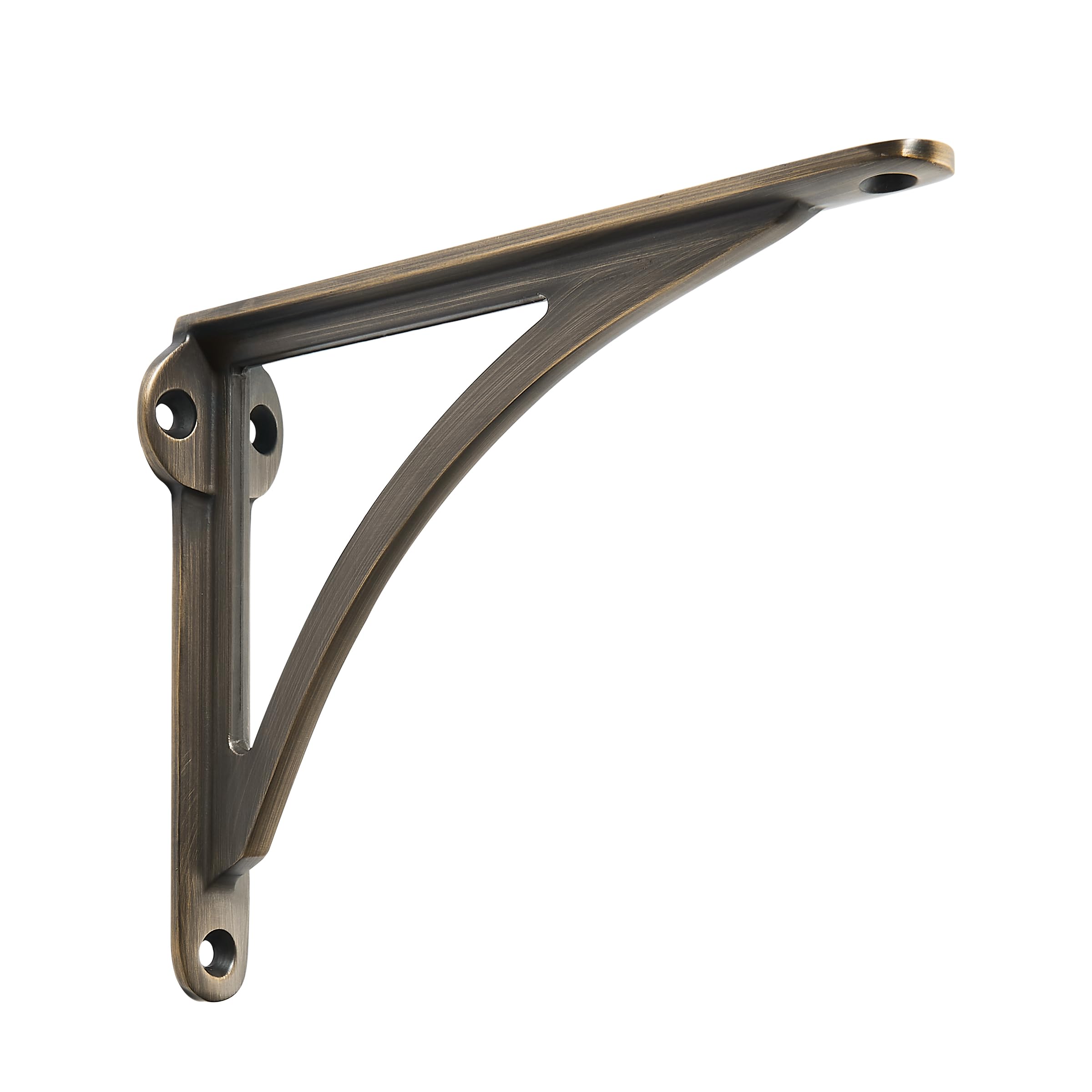 antique brass shelf brackets product photo