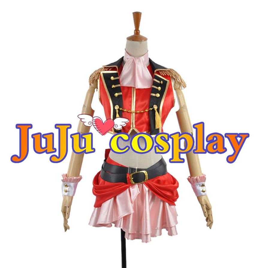 LoveLive2 ラブライブ 高坂 穗乃果 打歌服コスプレ衣装 M ウィッグ ラブライブ LoveLive! 水着 高坂穗乃果 コスプレ 衣装 ウィッグ