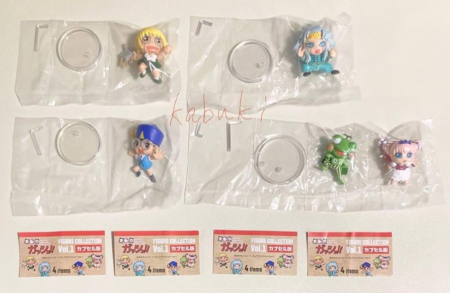 Kenelephant - 金色のガッシュ　フィギュアコレクション　カプセル版vol.1〜4　コンプセット Amazon | 金色のガッシュ フィギュアコレクション vol.1 【全4種