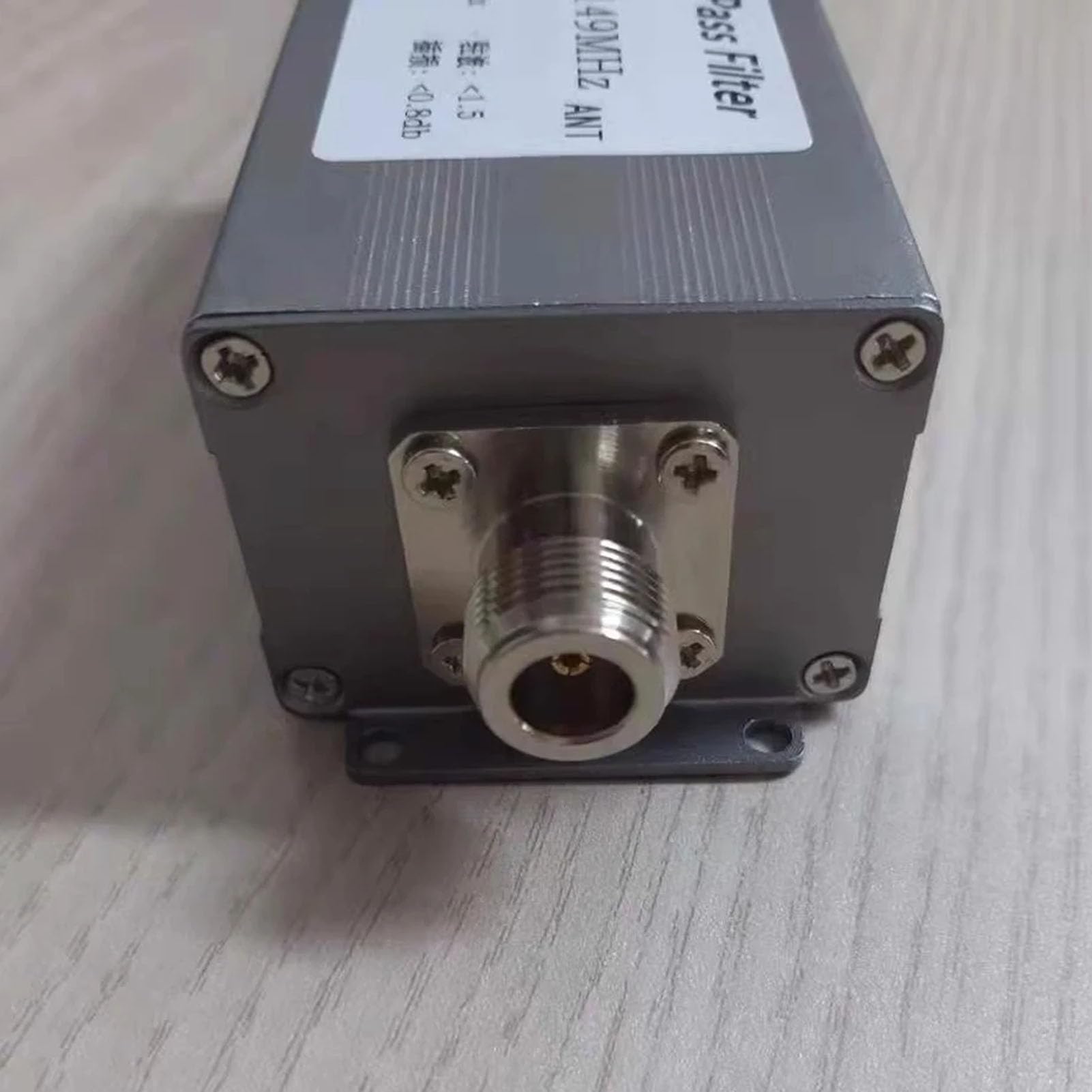 Toplionace Filtre Passe-Bande 100W 139-149 Mhz, Connecteur Femelle Type N - Anti-Interférence, Extension de Portée, Amélioration du Signal
