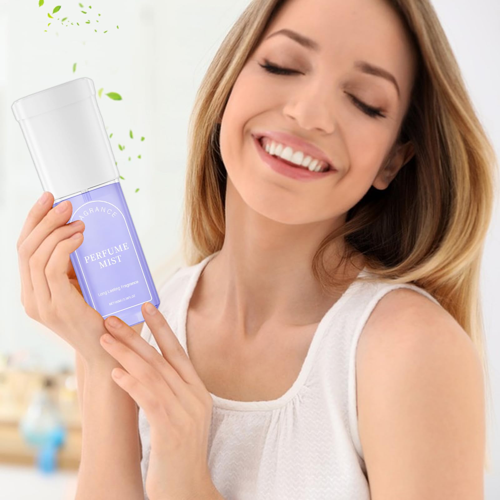 Veilchenparfüm, Parfüm Mit Veilchenduft - Weibliches Charmantes Parfüm - 100 Ml Langanhaltendes Violettes Körperparfümspray Für Frauen, Haare, Kleidung, Dating, Einkaufen