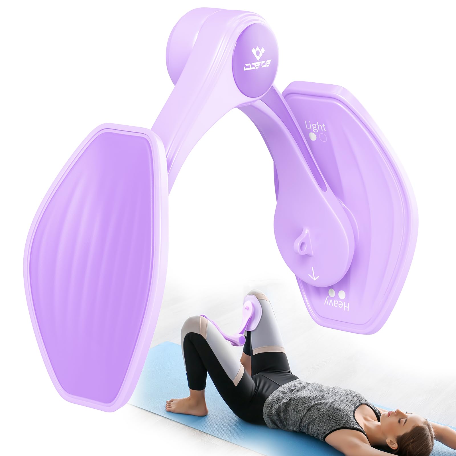 Thigh Master Thigh Exerciser for Women, Enhanced Resistance Hip and Pelvis Trainer, Inner Thigh Exercise Equipment Kegel Exercise Products for Women Home Gym