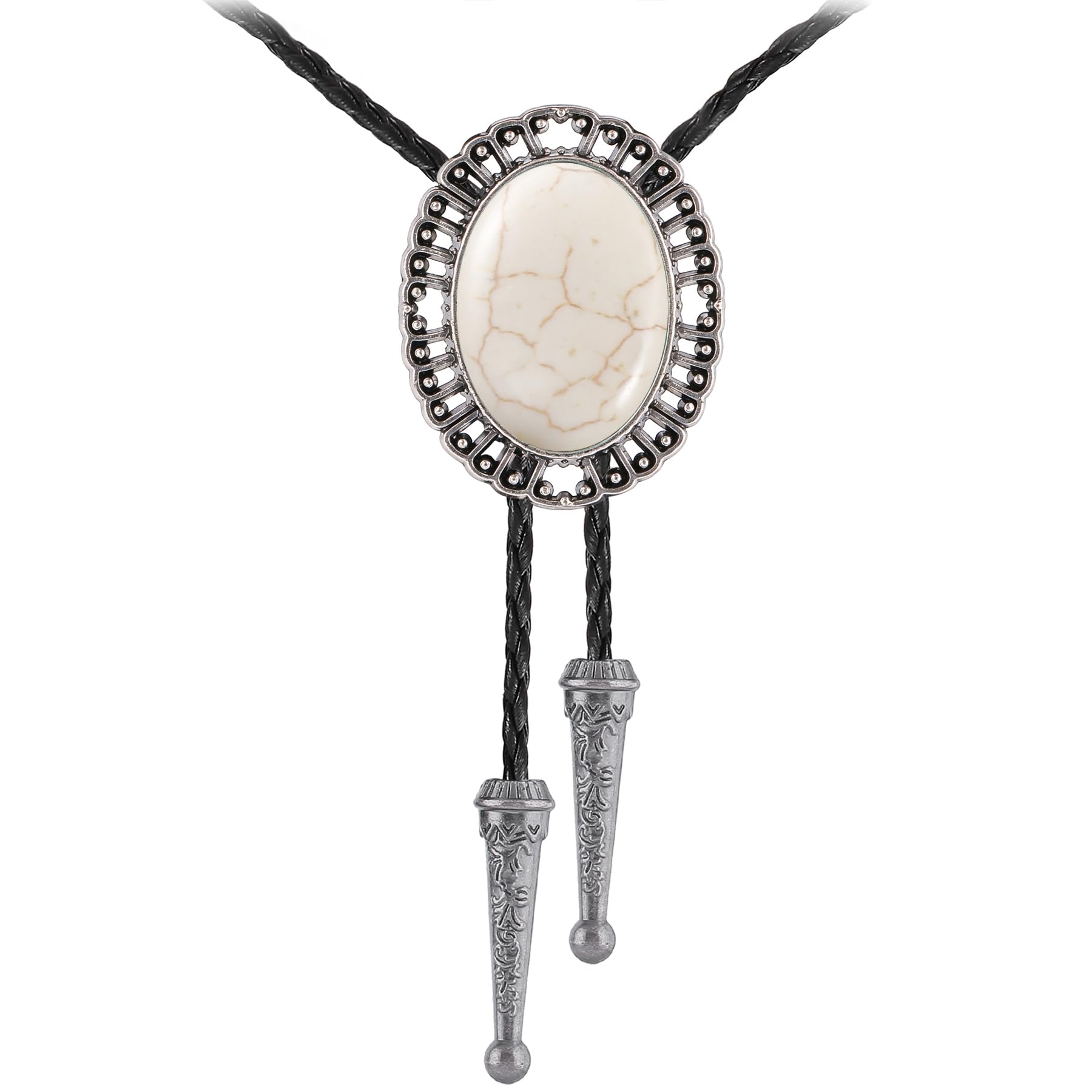 GelConnie Bolo Tie for Men Women Vintage Western Cowboy Necktie Adjustable