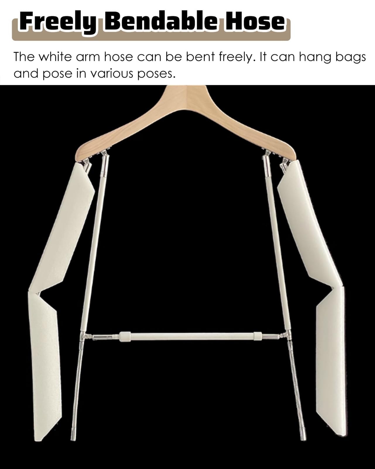 Maniquí para Vestidos, Percha de exhibición de maniquí de Madera portátil y Ajustable - Ideal para sastrerías, centros comerciales y Uso doméstico, exhibiciones de Ropa y diseñ