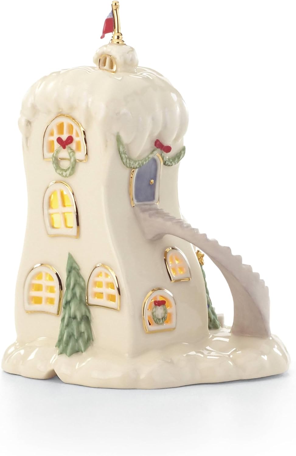 Lenox 750113 Who-Ville Post Office Figurine, Christmas & Holiday Decor
