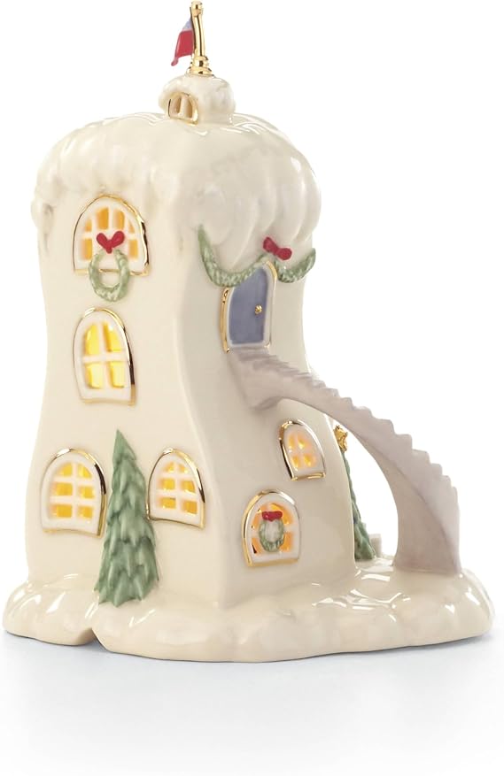 Lenox Dr. Seuss Who-Ville Post Office Christmas Figurine