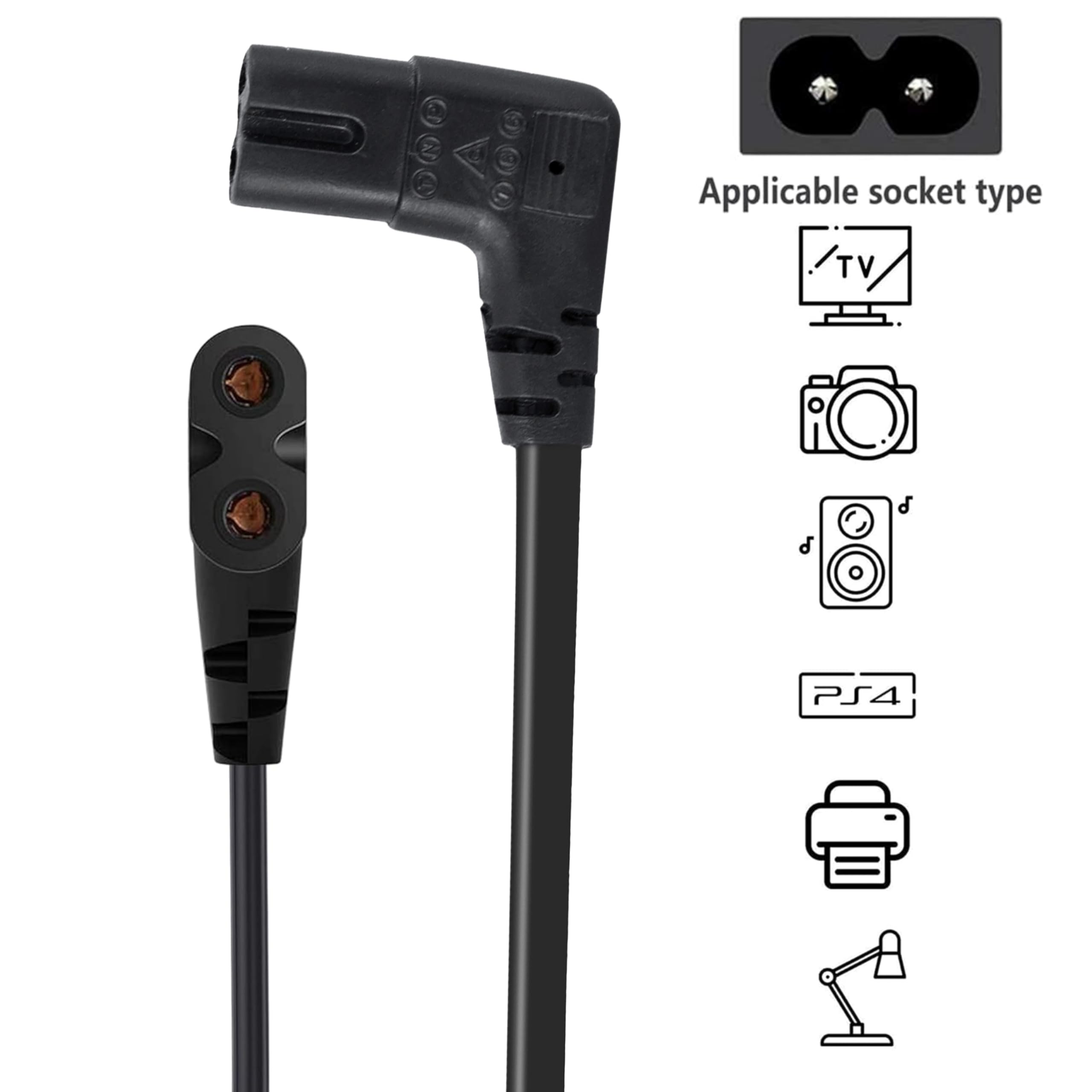 Storite Power Cord - 2m L-Shape Replacement -6 Storite Power Cord - 2m L-Shape Replacement -6