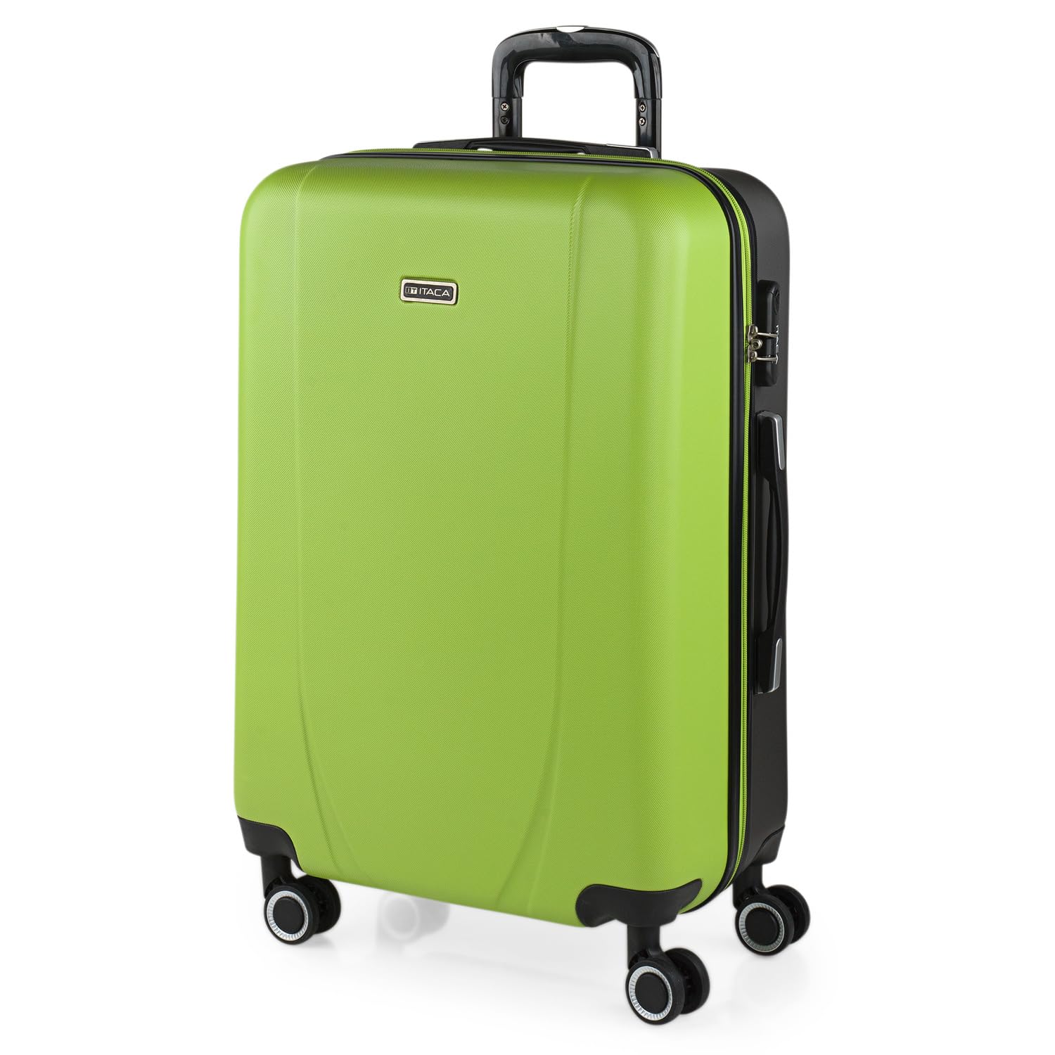 ITACA - Maleta Cabina. Maletas de Viaje Cabina 55x40x20. Maleta de Cabina. Trolley Cabina. Maletas de Cabina, Pistacho-Antracita