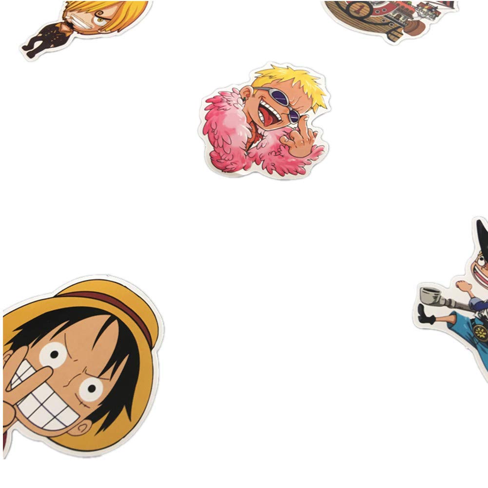 Amazon.co.jp: 60枚 ワンピース 海賊王 コミック 防水ステッカー