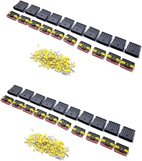 Hemobllo 2 Peças 6 Conectores De Terminal Conectores De Fio Plugue Conector De Fio Para Motocicleta Kit Cnooector Fio Terminal Elétrico 6 Pinos Way Conjunto De Fio Elétrico